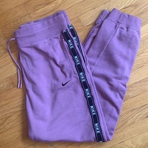 Nike Joggers, Mauve/Pink, Size: US Medium